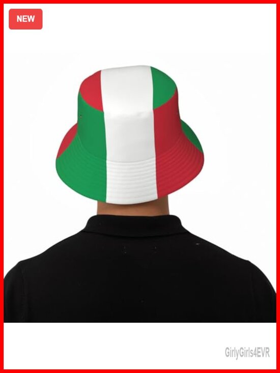 Polyester Bucket Hat Flag Patriotic Cap Sun Hat Summer Hiking Travel main image 5